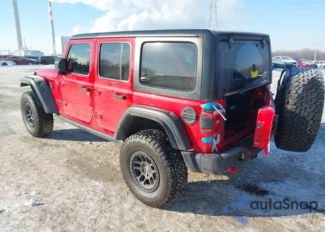 2022 Jeep Wrangler Unlimited Rubicon 4X4 from USA, damaged, VIN 1C4JJXFGXNW245519